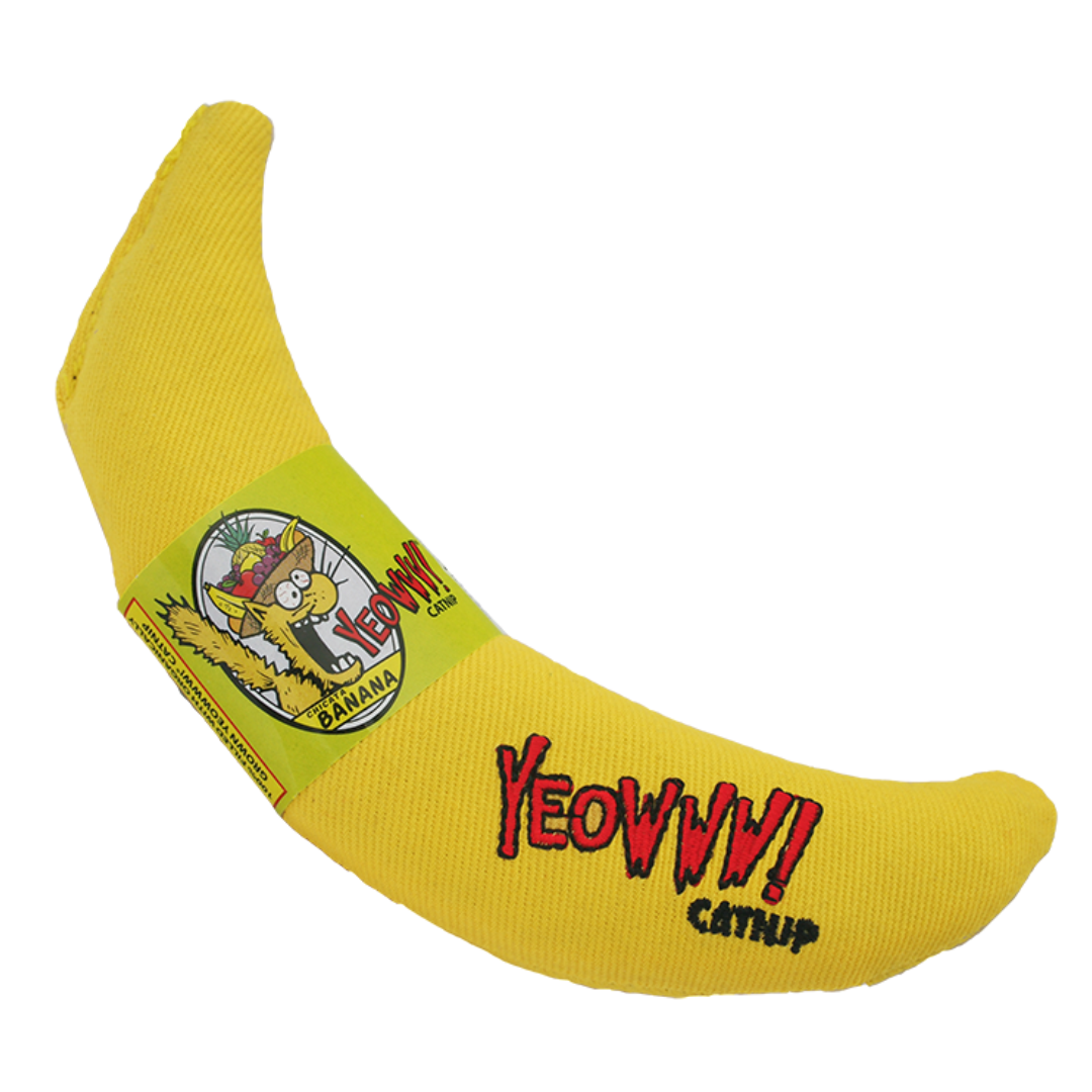 Yeowww! Banana Catnip Toy