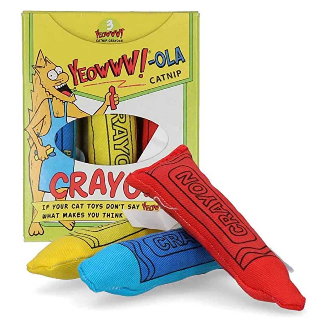 Yeowww-ola Catnip Crayons Toy