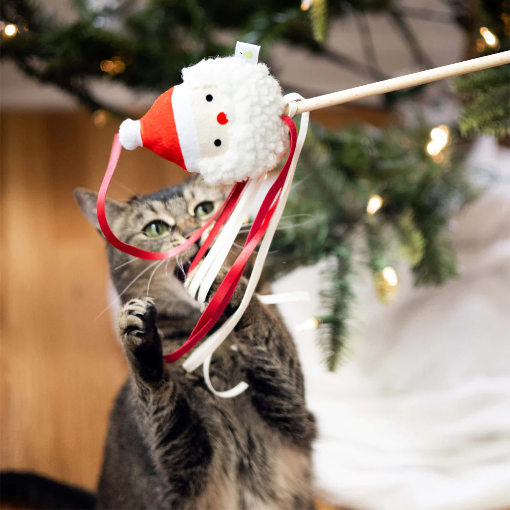 Santa Cat Teaser Wand