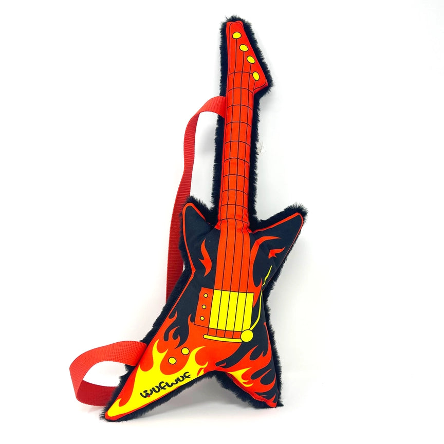 Wearable Guitar Plush Toy – Hello Cats and Dogs - Main Image