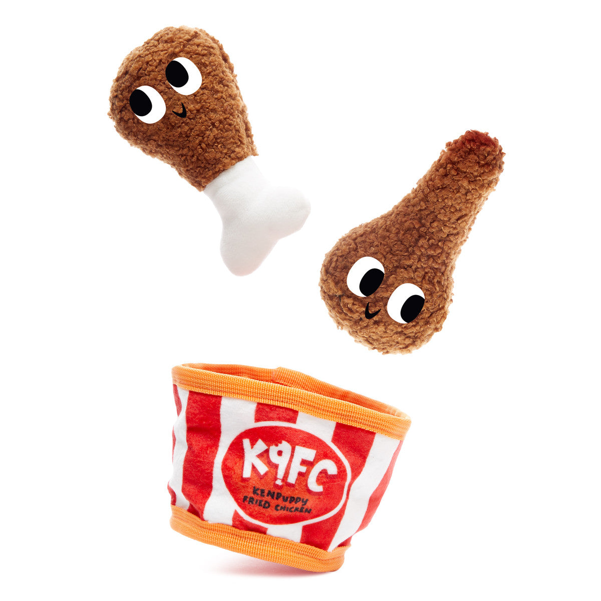 BARK Kenpuppy Fried Chicken Toy