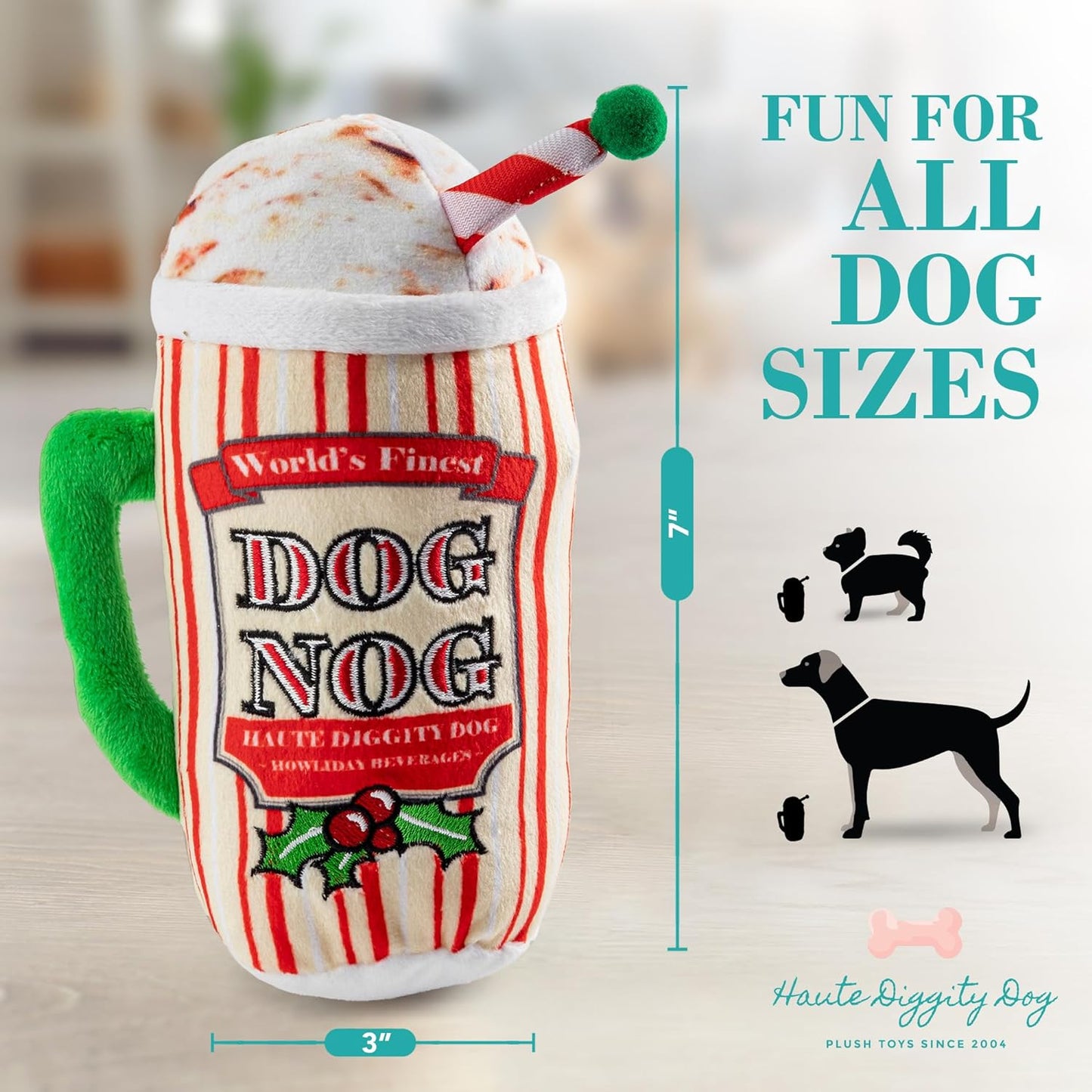 Dog Nog Plush Toy