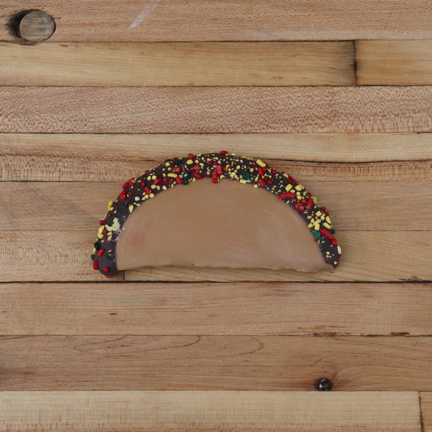 Frosted Choco Taco Dog Treat