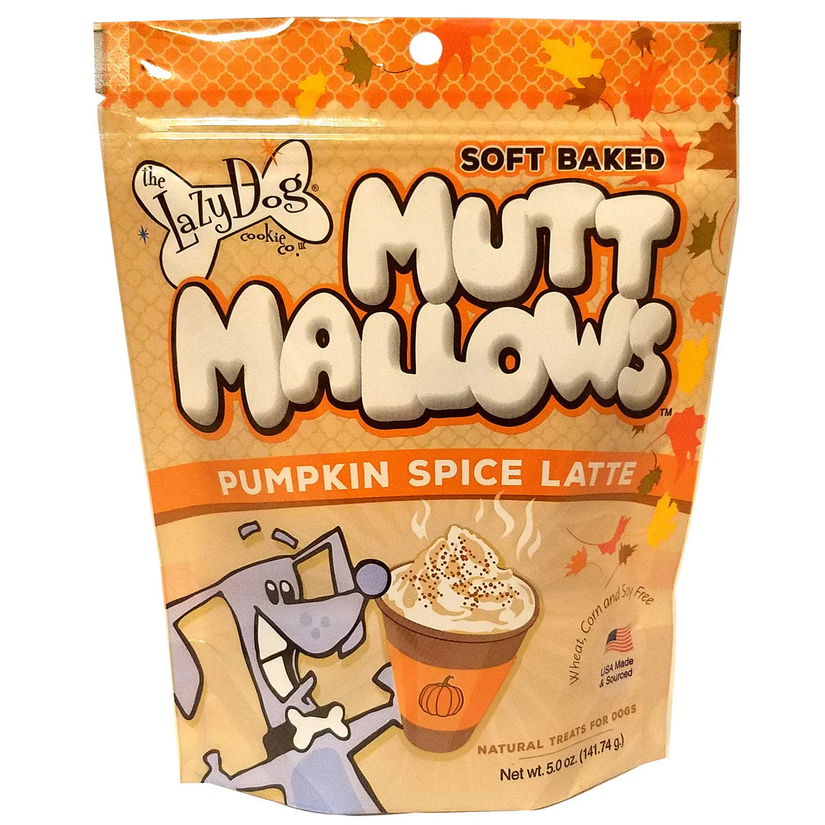 Pumpkin Spice Latte Dog Treat