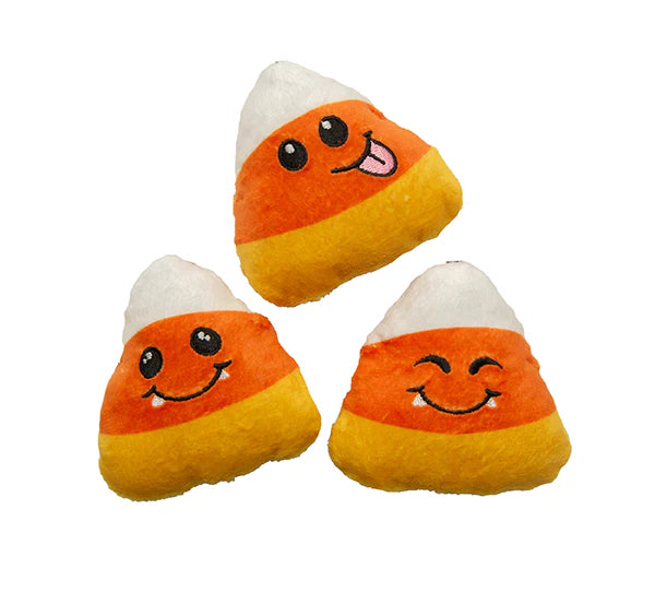 Candy Corn 3 pk Dog Toy