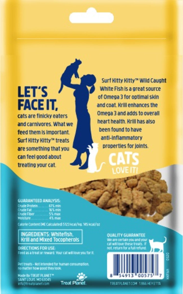 Kitty Kitty Surf Freeze Dried White Fish Treat