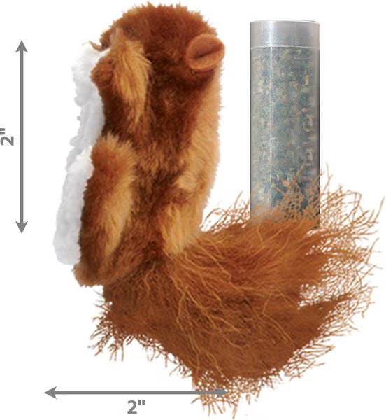 Refillable Squirrel Catnip Cat Toy