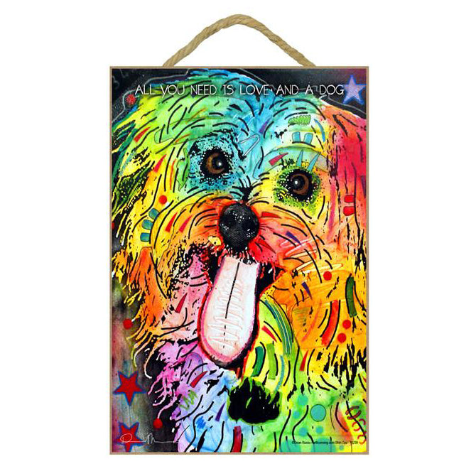 Shih Tzu Wood Plaque Sign