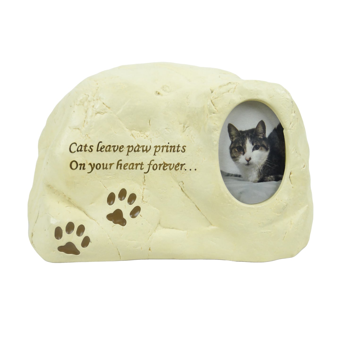 Cat Keepsake Rock Urn