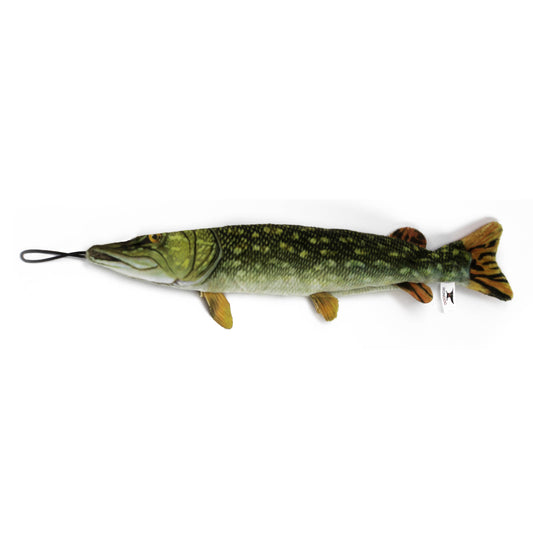 Freshwater Northern Pike Fish Dog Toy