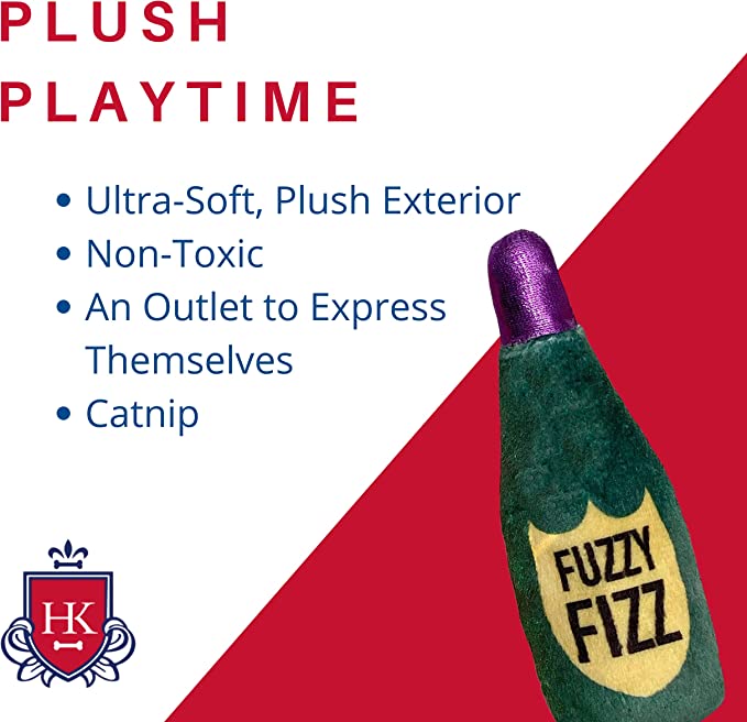 Fuzzy Fizz Catnip Toy