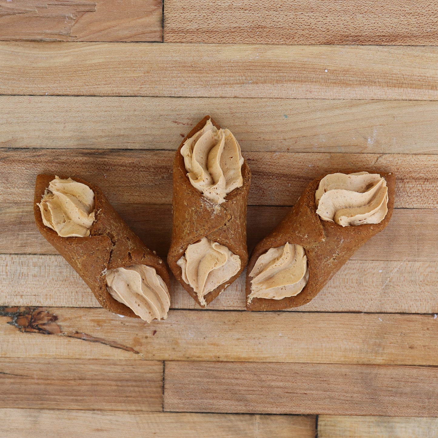 Gourmet Peanut Butter Cannoli Dog Treat