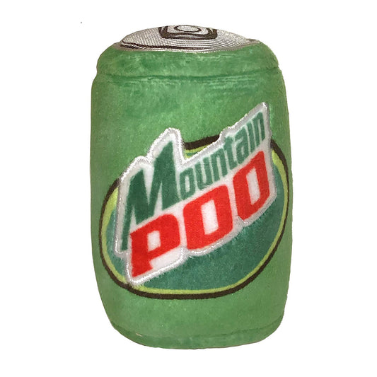 Mountain Poo Power Plush Dog Toy