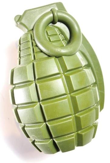 Operation Good Boy Grenade Dog Toy