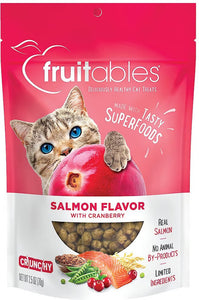 Fruitables Crunchy Cat Treats - Salmon & Cranberry