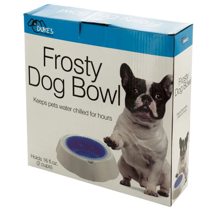 Frosty Water Chilling Dog Bowl - 16 oz.