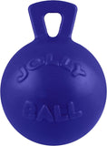 Jolly Pets Tug and Toss Ball - 8" Blue