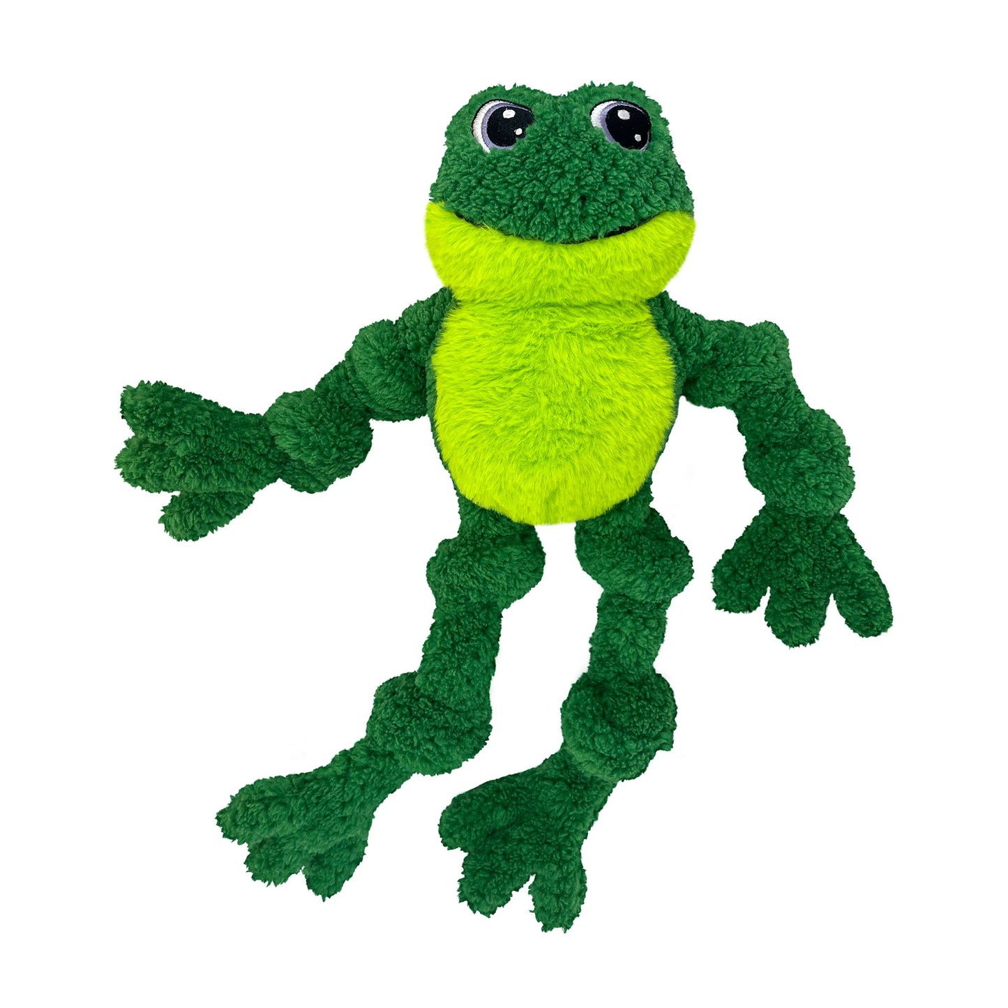 Kong Knots Frog Squeaker Dog Toy - LG/XL