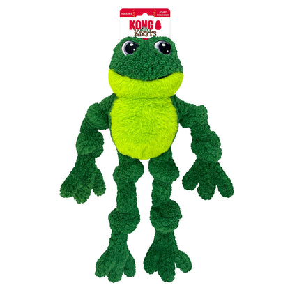 Kong Knots Frog Squeaker Dog Toy - LG/XL