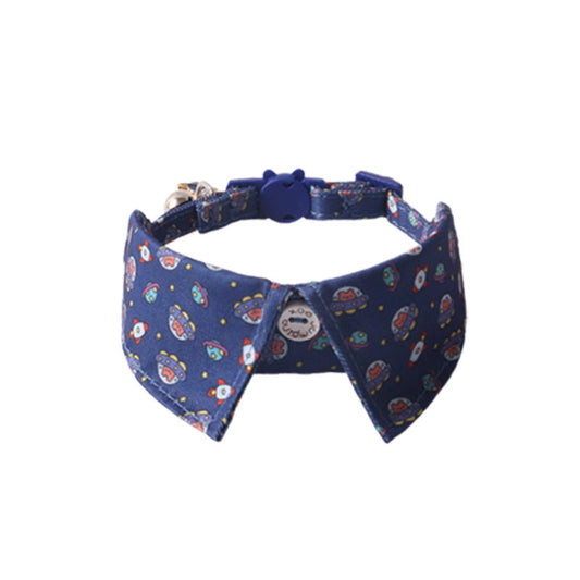 Lapel Cat Collar - Space