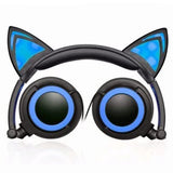 HYPE Cat Ear LED Headphones - Blue