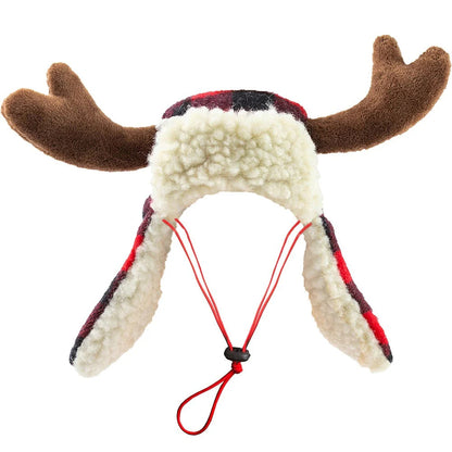 Buffalo Check Antler Hat (Multiple Sizes Available)