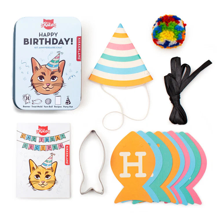 Cat Happy Birthday Kit
