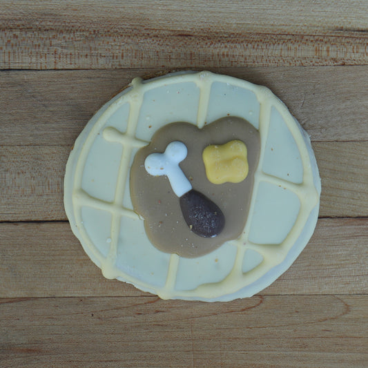 Frosted Chicken & Woofles Treat