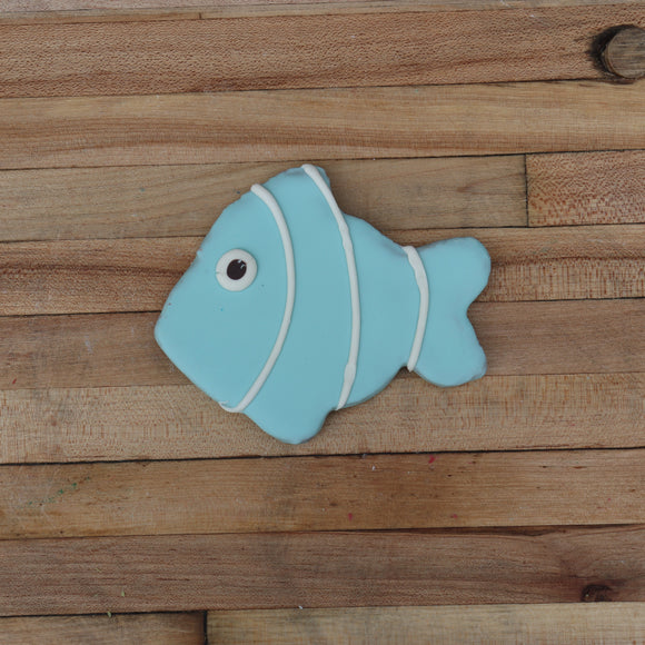 Frosted Fish Treat - Blue Fish