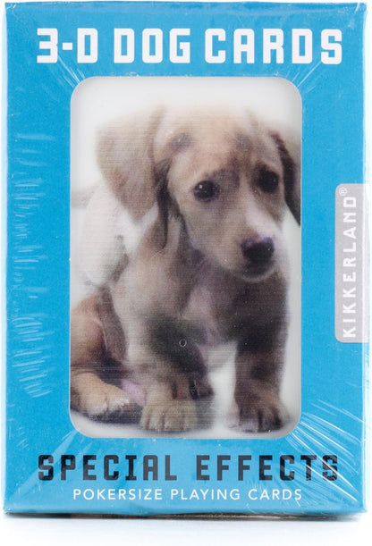 3D Playing Cards - Dogs