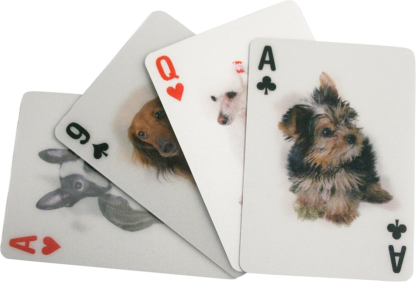 3D Playing Cards - Dogs