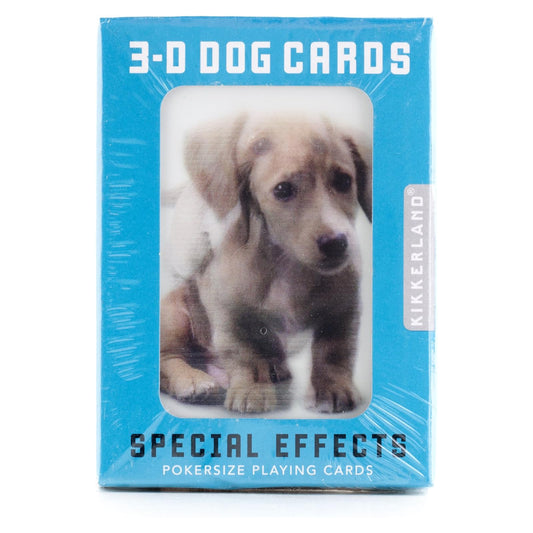 3D Playing Cards - Dogs