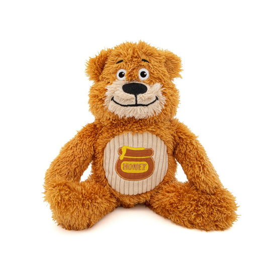 Soft Scents Bear Plush Dog Toy