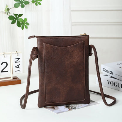 Color Print Cellphone Bag - Puppies