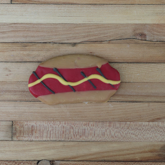 Frosted Grilled Hot Dog