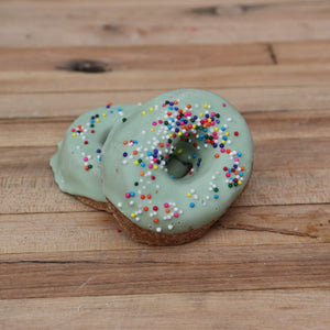 Frosted Mini Donut - Light Blue
