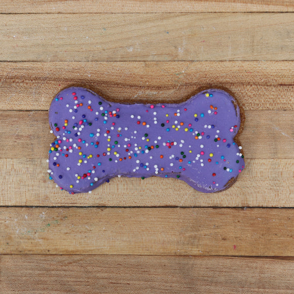 Frosted Sprinkle Bone - Purple