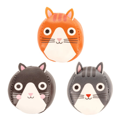 Three Little Cats Juggling Balls