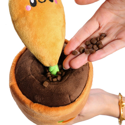 Treat & Tug Toy – Carrot