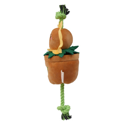 Treat & Tug Toy - Sunflower Pot
