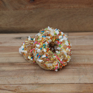 Coconut and Peanut Butter Granola Donut