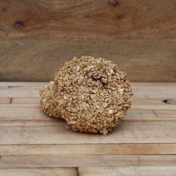 Peanut Butter and Jelly Filled Granola Donut