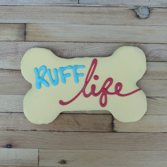 Frosted 6 Inch Bone - Ruff Life