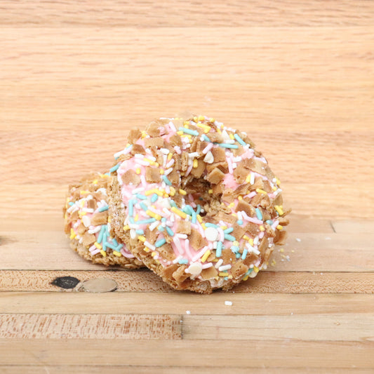 Sherbet Cookie Crumble Granola Donut