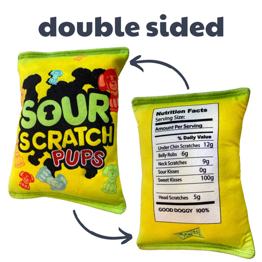 Sour Scratch Pups - Multiple Sizes Available