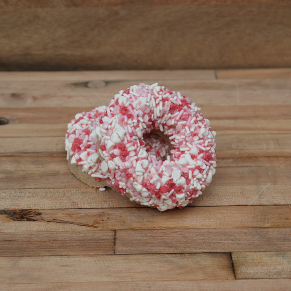 Strawberries and Cream Granola Donut