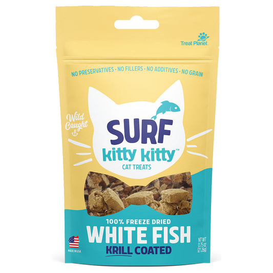 Kitty Kitty Surf Freeze Dried White Fish Treat