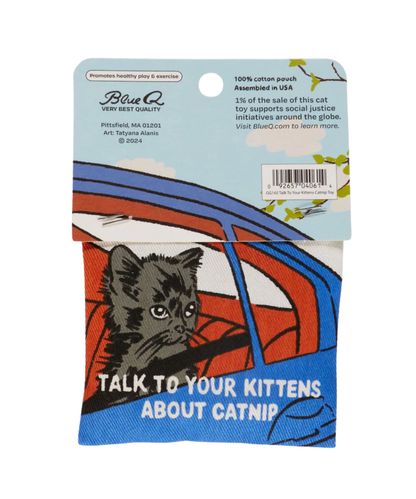 Talk To Your Kittens About Catnip Toy