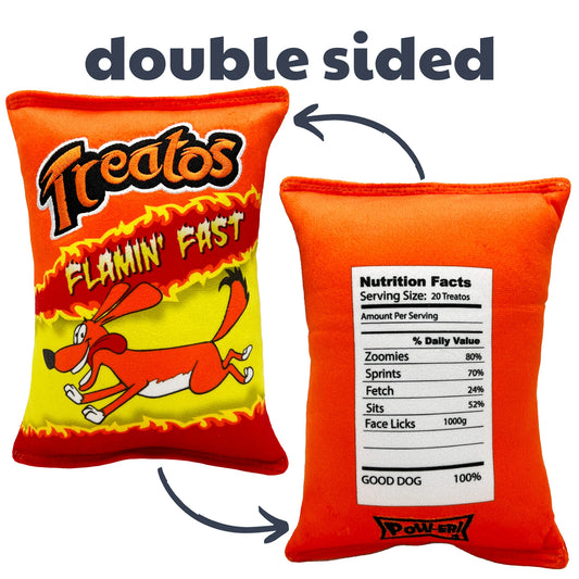 Treatos Flamin' Fast Toy - Multiple Sizes Available