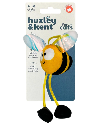 Bumble Bee Chirpy Cat Toy